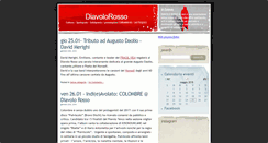 Desktop Screenshot of diavolorosso.it